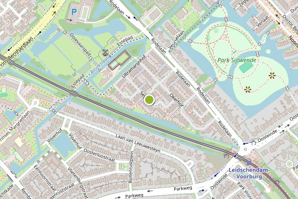 Ambulance-melding op Sepiahof, Voorburg op 27 juni, kaart-overzicht